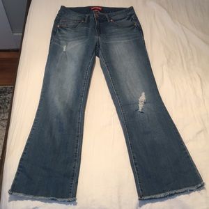 Astor cropped denim jeans - brand new